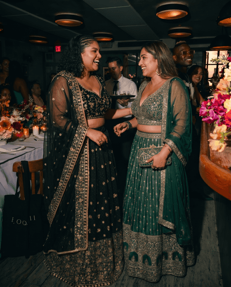 Plus-size model in ethnic wear
